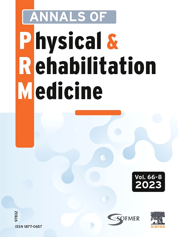 Go to journal home page - Annals of Physical and Rehabilitation Medicine